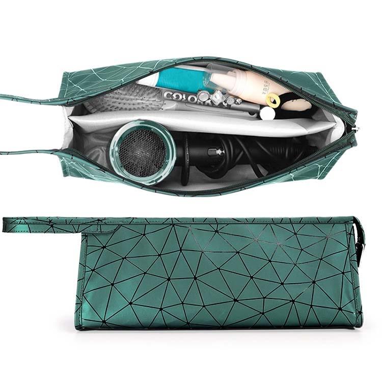 V562-5051943060DBT-202503062055-00 Emerald Green Hair Dryer Storage Package with Protective Cover and Hair Roll - Image 1