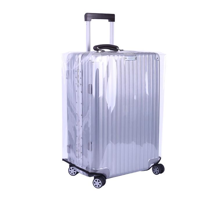 V562-5066933060DBT-202502281808-00 Waterproof Pvc Trolley Suitcase Cover - 28 Inch Rimless Transparent Dustproof - Image 1