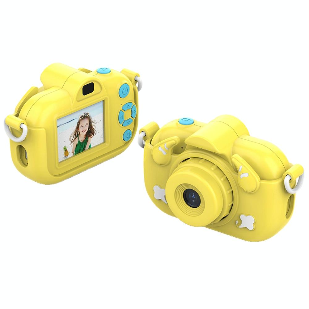 V562-5093305060DBT-219663-00 2.0-Inch 4X Zoom Hd Digital Camera For Kids - Blue - Yellow - Image 1