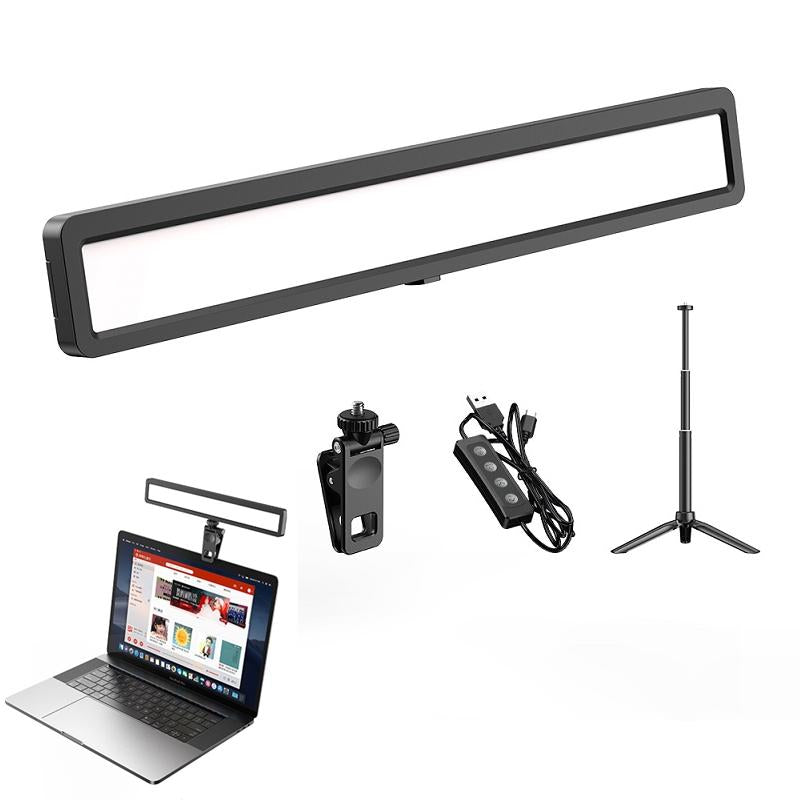 V562-51963060DBT-202503062205-00 Portable Square Strip Live Video Conferencing Fill Light - Apl-fl06 - Image 1