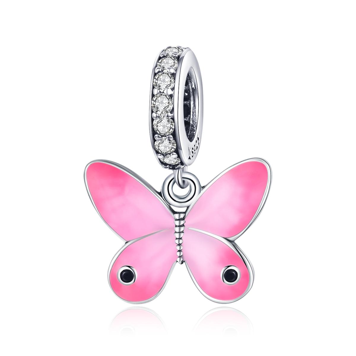 V562-5632100ADE-202504111810-00 925 Sterling Silver Butterfly Pendant For Diy Bracelets & Necklaces - Image 1