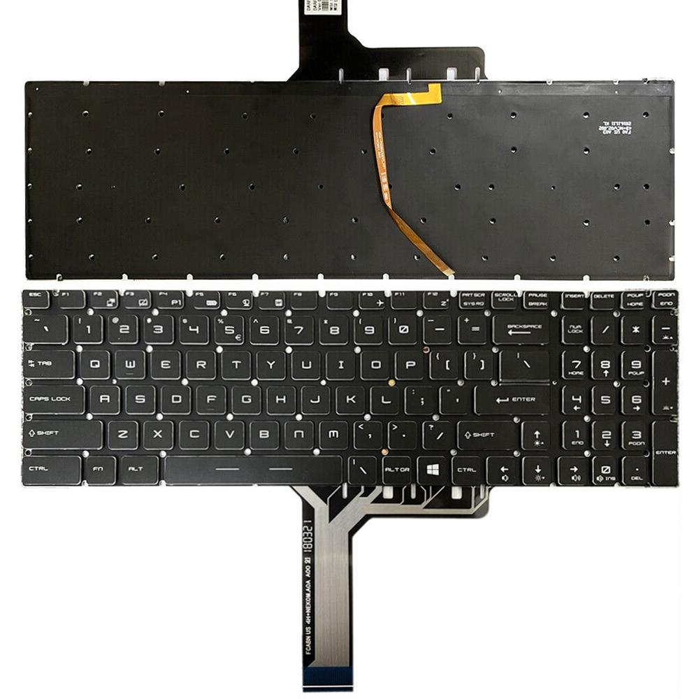 V562-6000PLP-202502272006-00 Backlit Laptop Keyboard for Msi Steel Series - us Version - Image 1