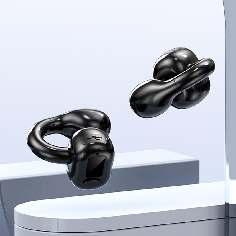 V562-6031053060DBT-202505222037-00 Waterproof Bluetooth Earphones with Ear Clip - M10 - Image 1