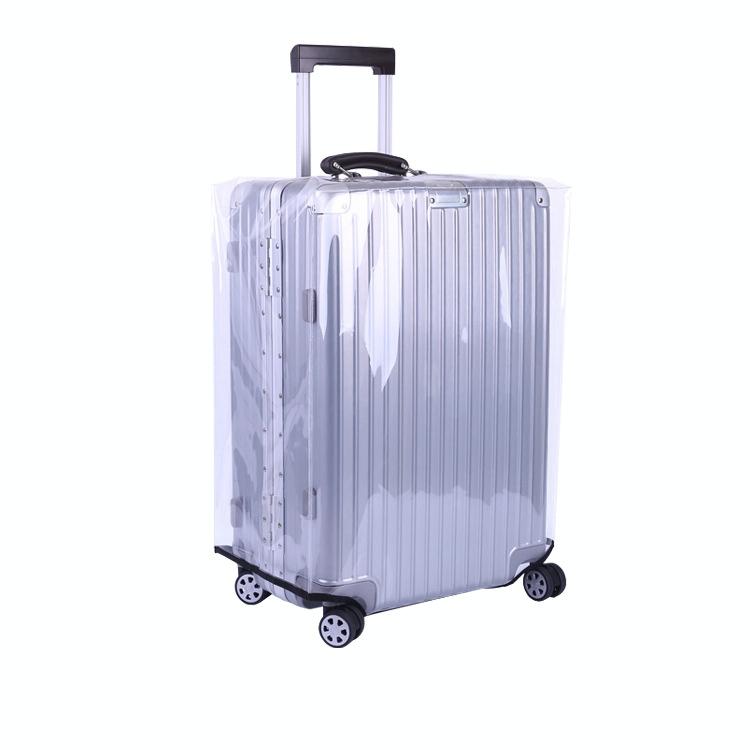 V562-6066933060DBT-202502281809-00 Waterproof Pvc Trolley Suitcase Cover - 30 Inch Rimless Transparent Dustproof - Image 1