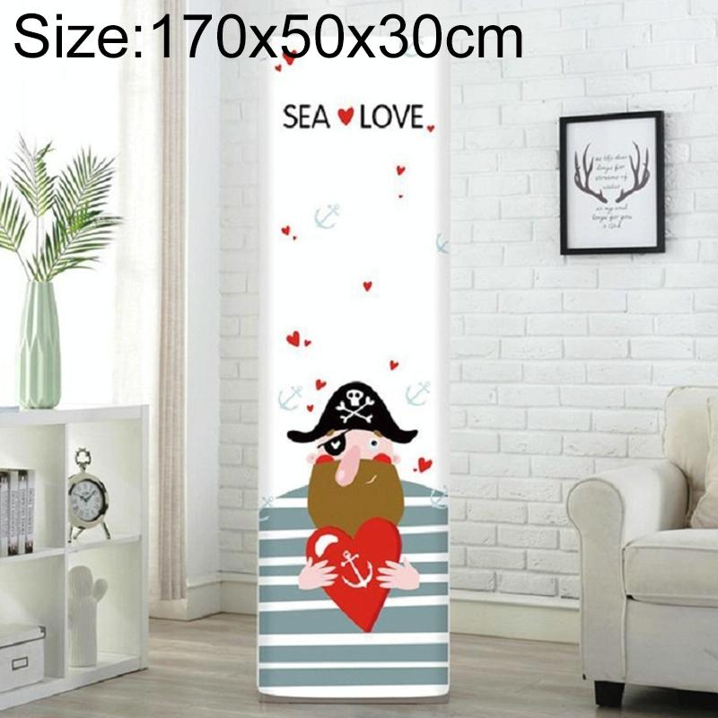V562-6429377230DBT-202503031651-00 Vertical Cabinet Air Conditioning Dust Cover - All-inclusive Pirate Design 170x50x30cm - Image 1