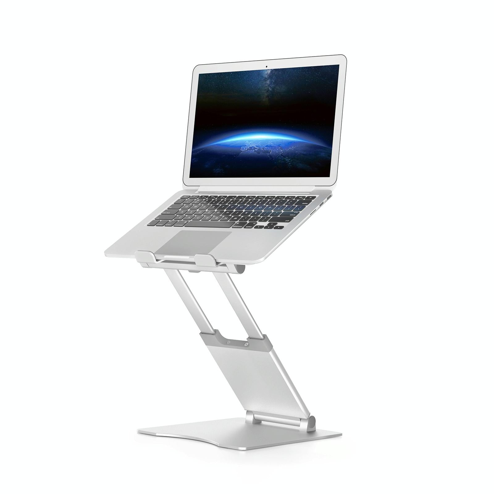 V562-6626100AYS-202502271936-00 Foldable Aluminum Laptop Stand - Adjustable Height - Image 1