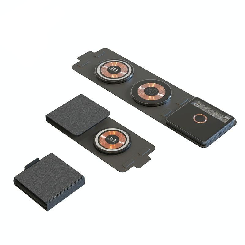 V562-70762060DBT-202504211941-00 15W 3 In 1 Foldable Wireless Charger - Image 1