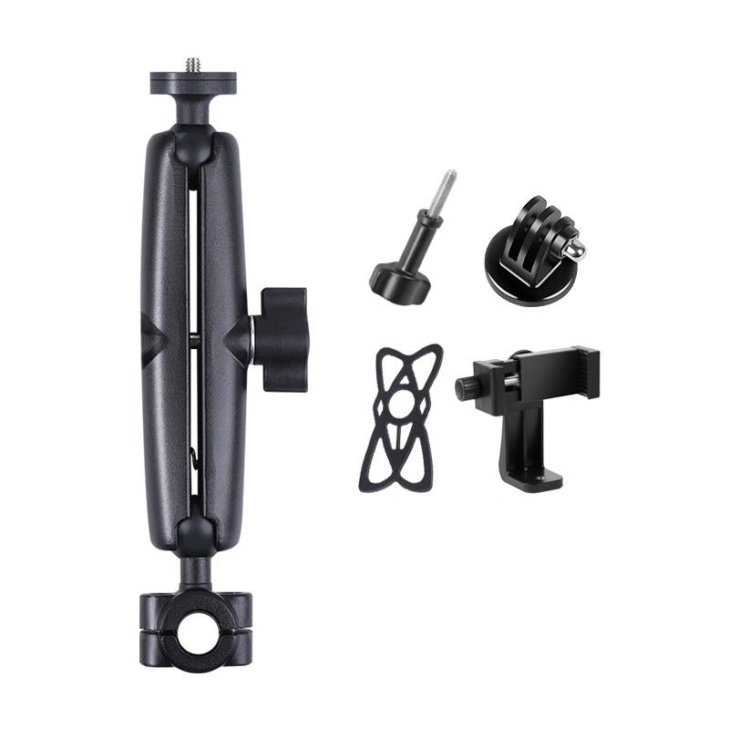 V562-7622ACD-220350-00 25mm Ballhead Car Seat Mount for Action Cameras with Phone Clamp and Anti-lost Case - Image 1