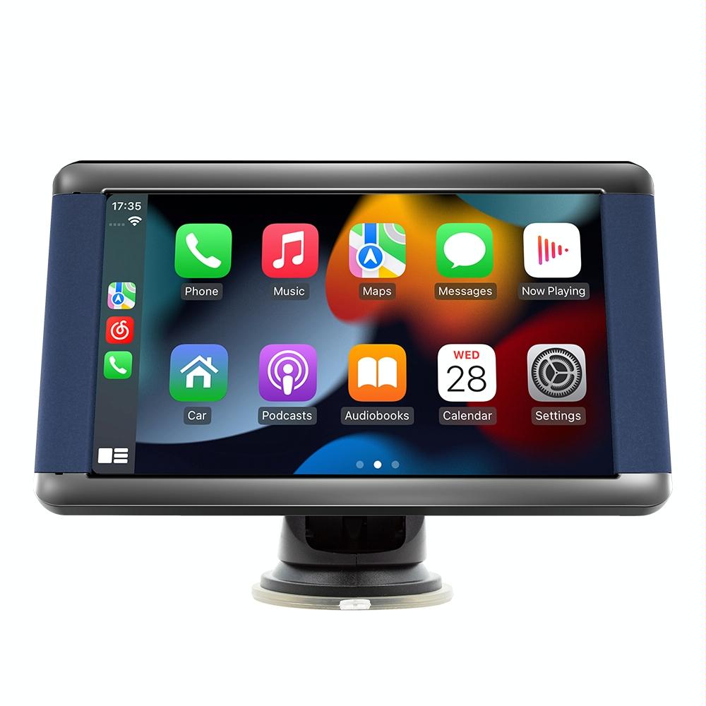 V562-8025300ADE-202504021906-00 7 Inch Car Mp5 Player With Carplay & Tablet Monitor - Image 1