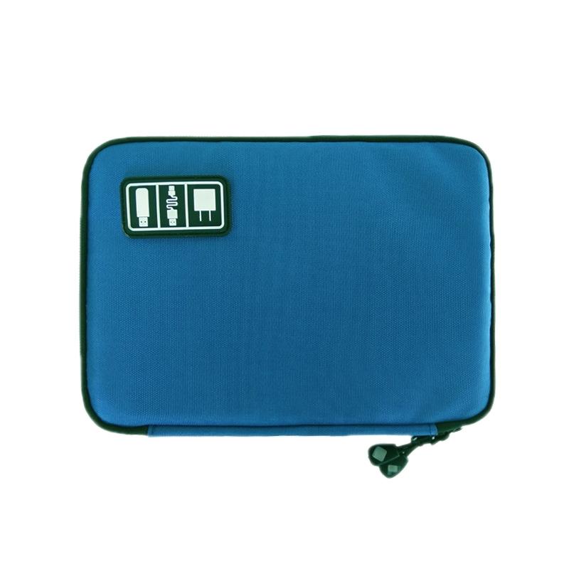 V562-8029542060DBT-202503032006-00 Portable Digital Accessories Storage Bag - Multifunctional Royal Blue - Image 1