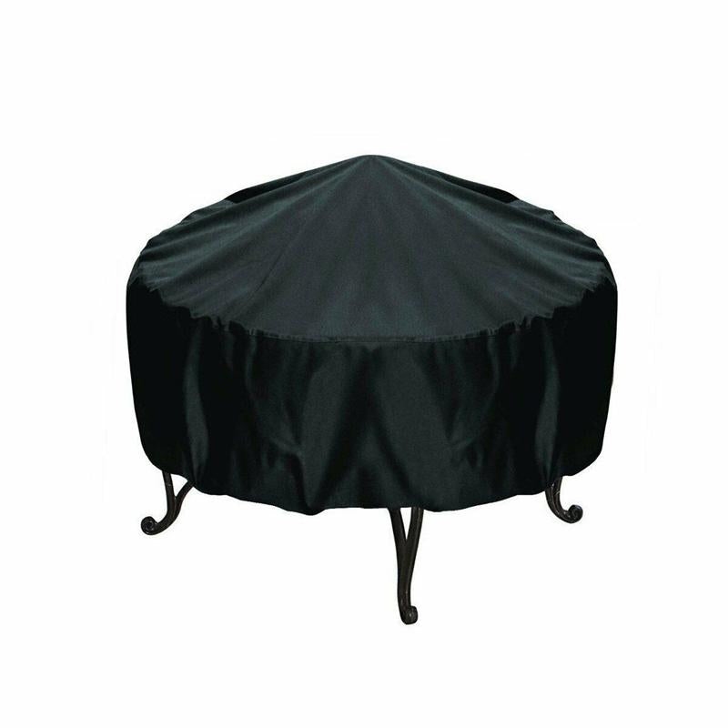 V562-8185274850DBT-202503031836-00 Rainproof Round Table Cover for Outdoor Garden Grill - 84x35cm - Image 1