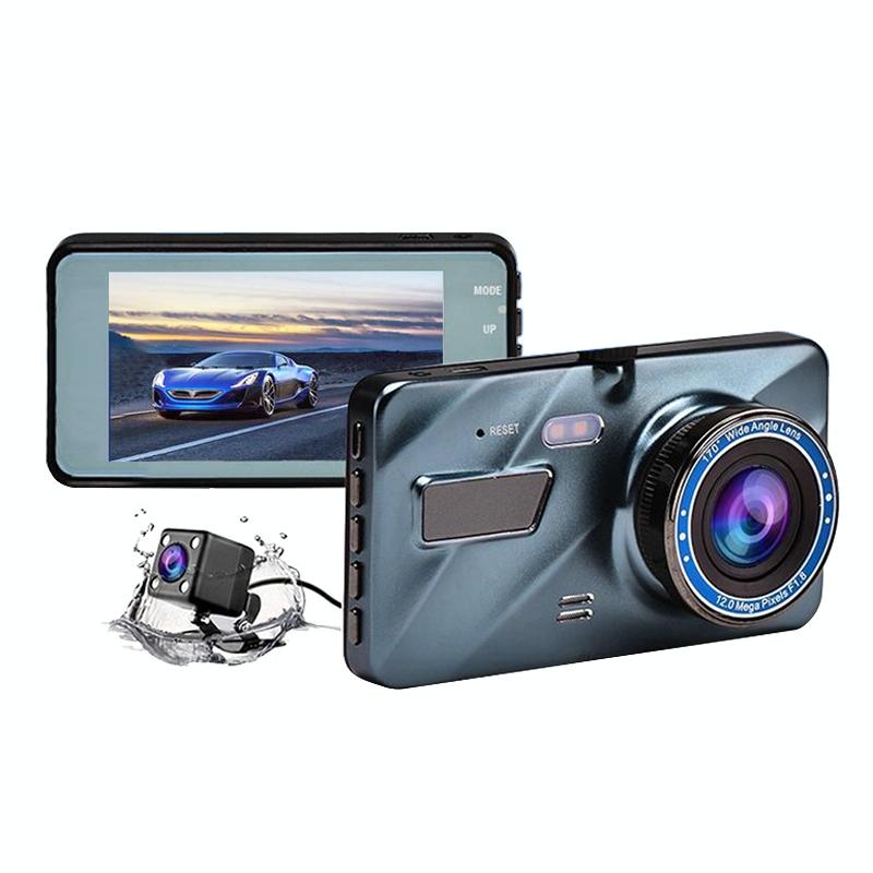 V562-9093PRC-202504021915-00 1080p Dual Recording Car Dvr with Parking Monitoring and Loop Recording - 4 Inch 2.5d Hd - Image 1