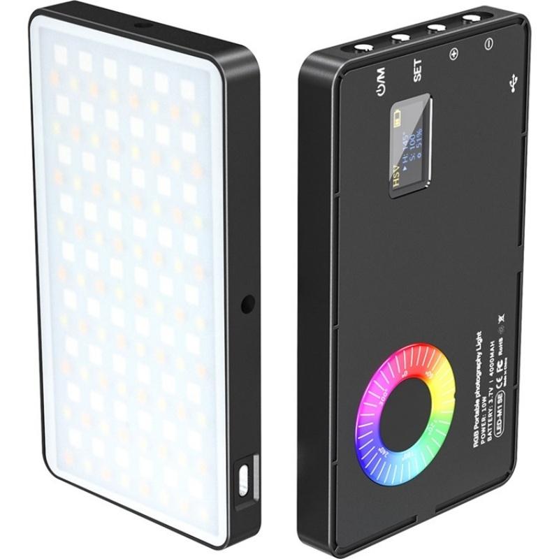 V562-9566200AYS-202502212035-00 12 Effects Rgb Pocket Fill Light with 0.96 Tft Screen for M1se Photography - Image 1