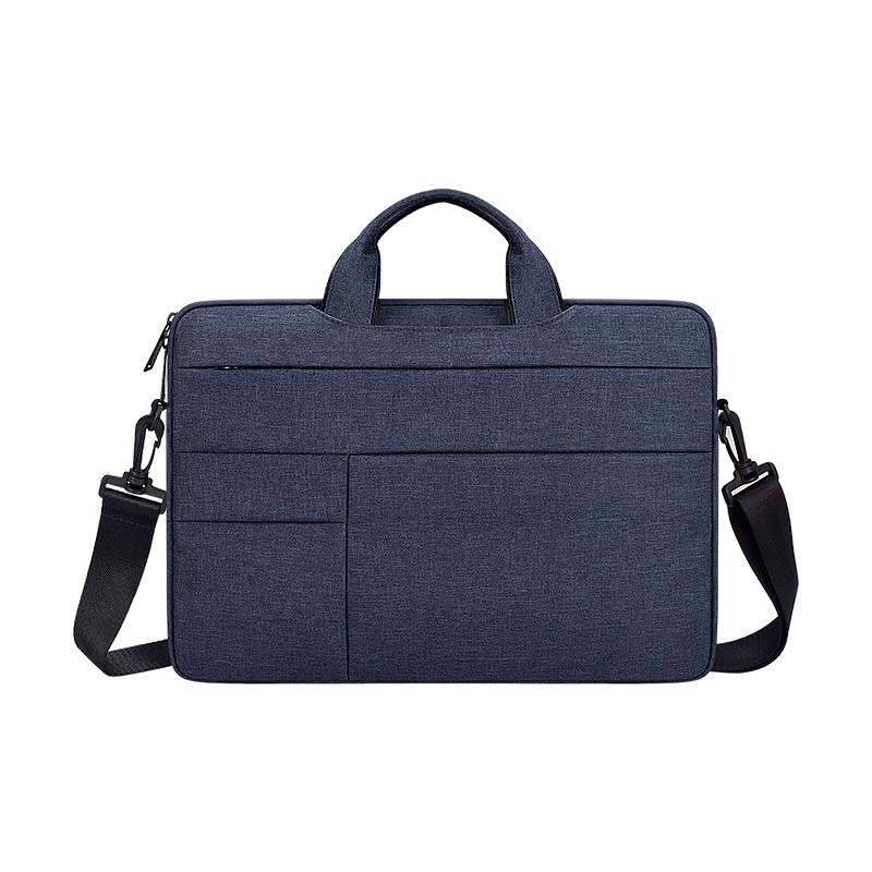V562-A100047100ADE-202502282120-00 13.3 Inch Portable Laptop Shoulder Bag - Oxford Cloth & Nylon - Navy Blue - Image 1