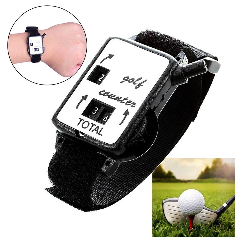 V562-A1002203240DBT-202502212005-00 Black Portable Golf Watch with Manual Counter - Image 1