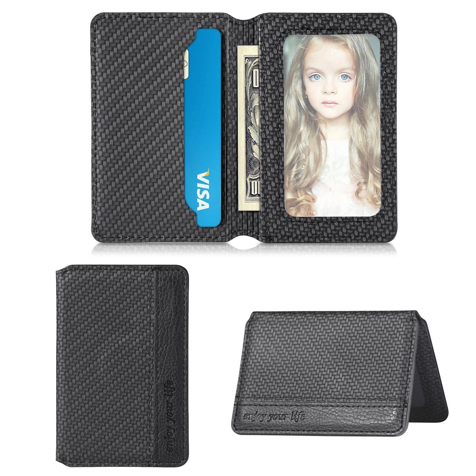 V562-A1007563060DBT-202503280305-00 Universal Phone Card Holder With Bracket Multifunctional - Black - Image 1