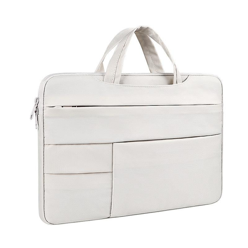 V562-A1013042060DBT-202502282030-00 13.3 Waterproof Laptop Bag - Wearable Durable - Creamy-White - Image 1