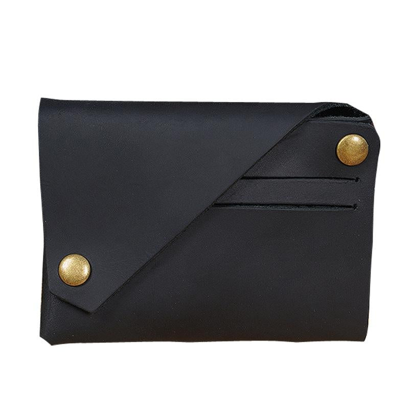 V562-A1021002060DBT-202503280220-00 Leather Card Holder For Bank Cards Black - Black - Image 1