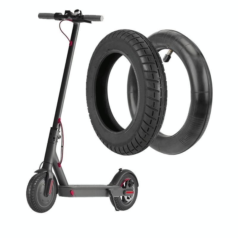 V562-A1029204060DBT-202505262141-00 10x2 Inner Tube & Outer Tire Combo for Xiaomi M365 / M365 Pro Electric Scooter - Black - Image 1
