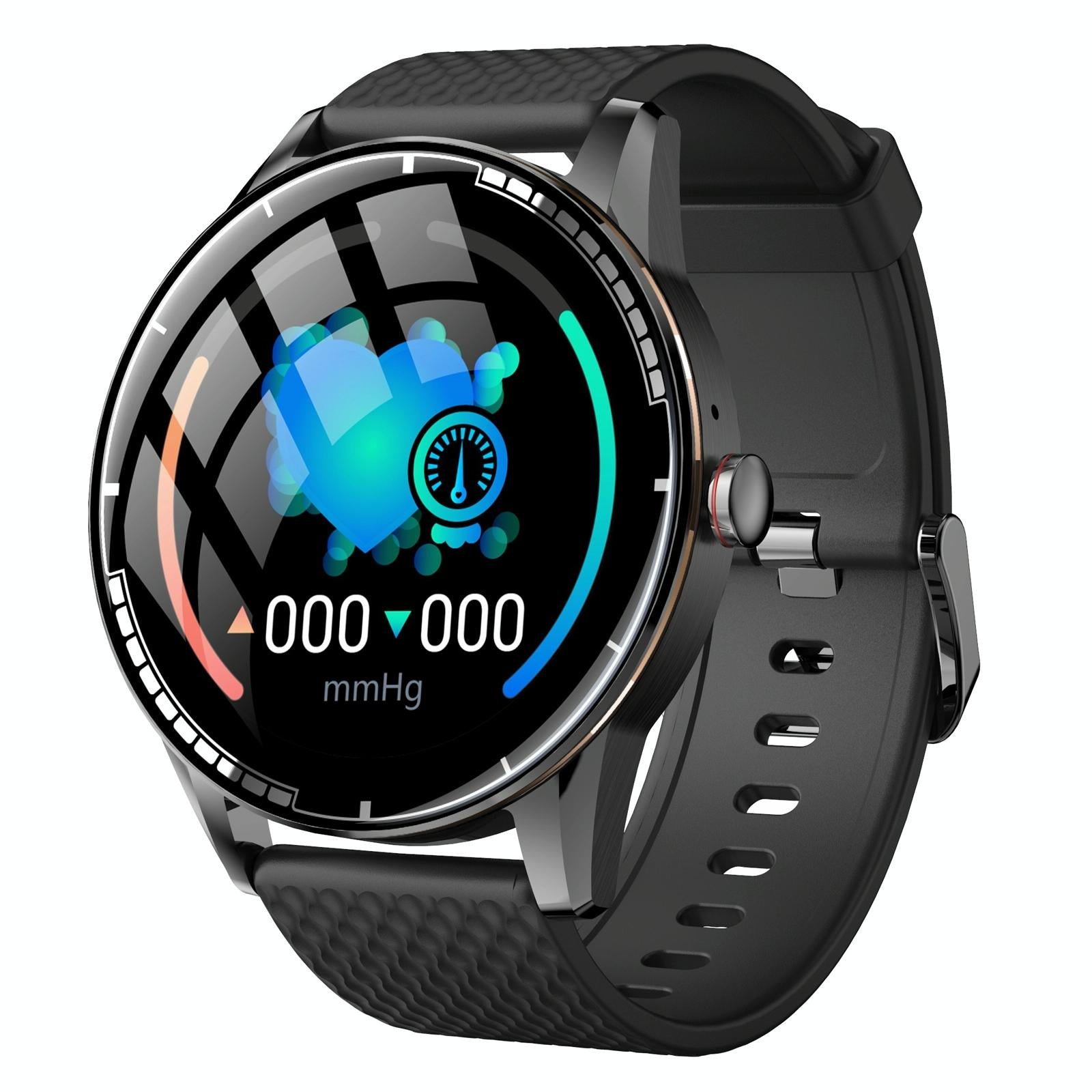 V562-A103262100ADE-202504252021-00 1.28 Inch Touch Screen Ip67 Waterproof Smart Watch Support Bluetooth Call / Sleep Monitoring / Heart Rate Monitoring Black - Image 1