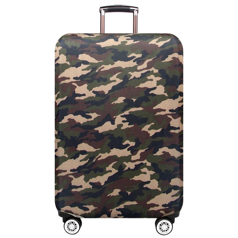 V562-A1039543060DBT-202502281720-00 Protective Dustproof Cover for Travel Trolley Suitcase - Small Size - Camouflage 1 - Image 1