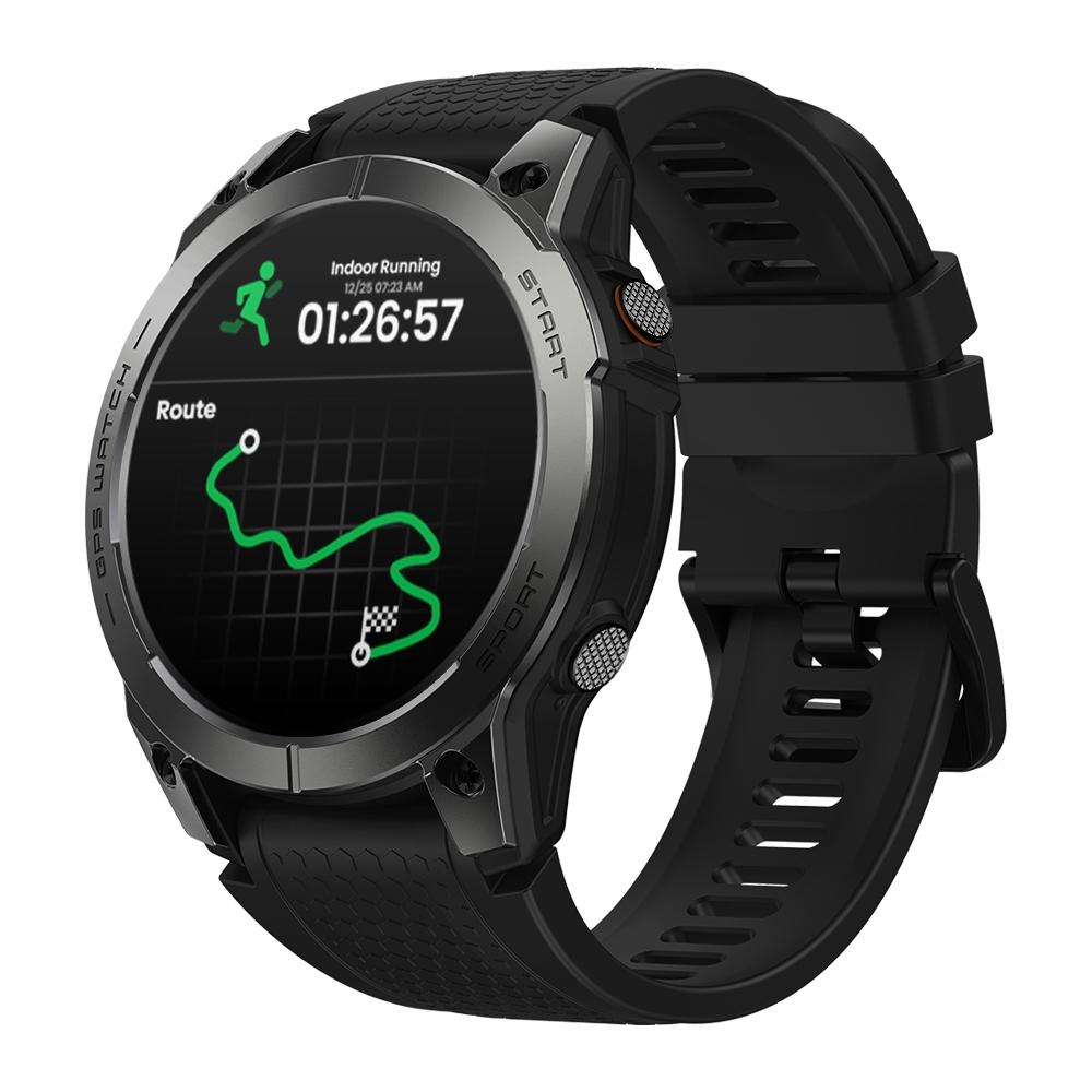 V562-A103982600ADE-202504251937-00 1.43 Inch Amoled Screen Sports Smart Watch Support Bluetooth Call - Black - Image 1