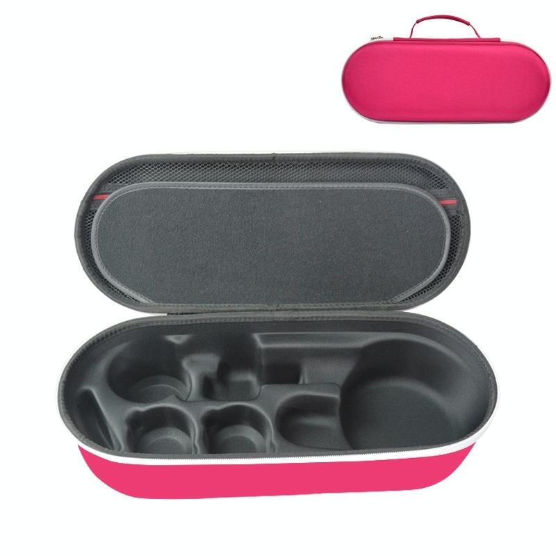 V562-A1050093060DBT-202503191435-00 Hard Shell Storage Bag For Dyson Hd03 / Hd08 / Hd15 Hair Dryer Rose Red - Image 1