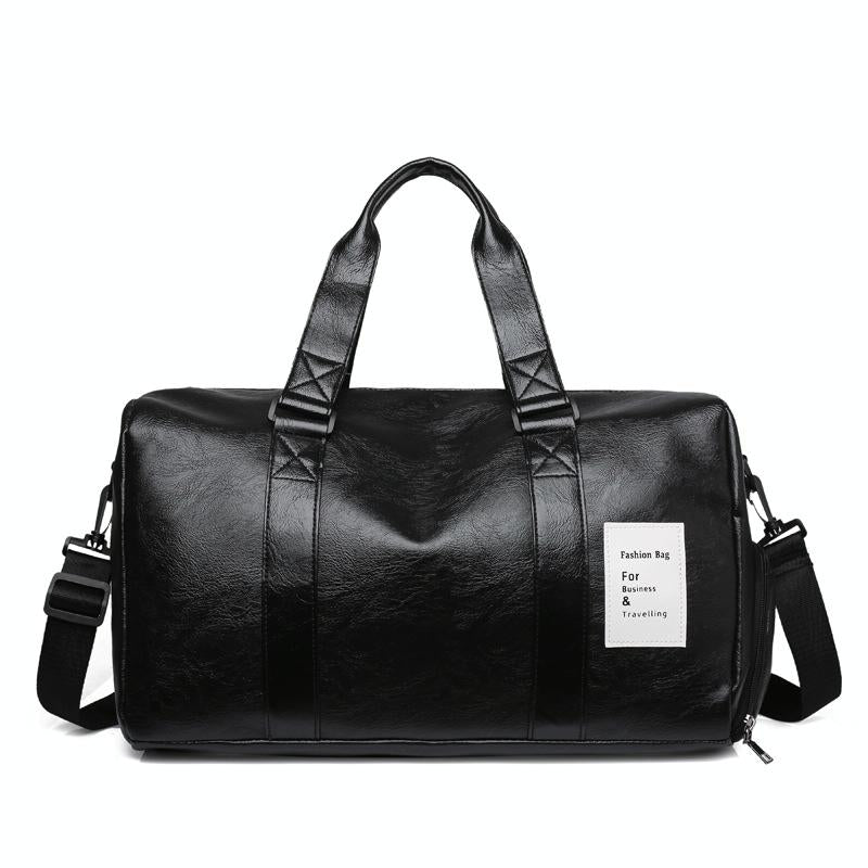 V562-A1057024060DBT-202504251705-00 Compact Travel Bag with Shoe Storage - Black - Image 1