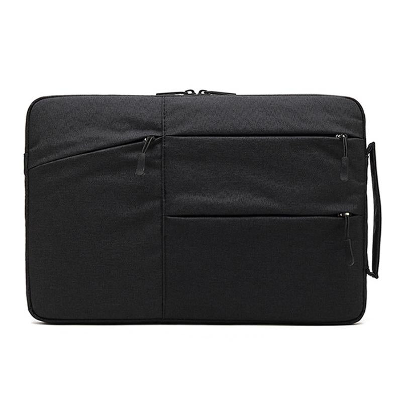 V562-A1058012060DBT-202504022016-00 11.6 Inch Business Laptop Liner Bag - Polyester Zipper Closure - Black - Image 1