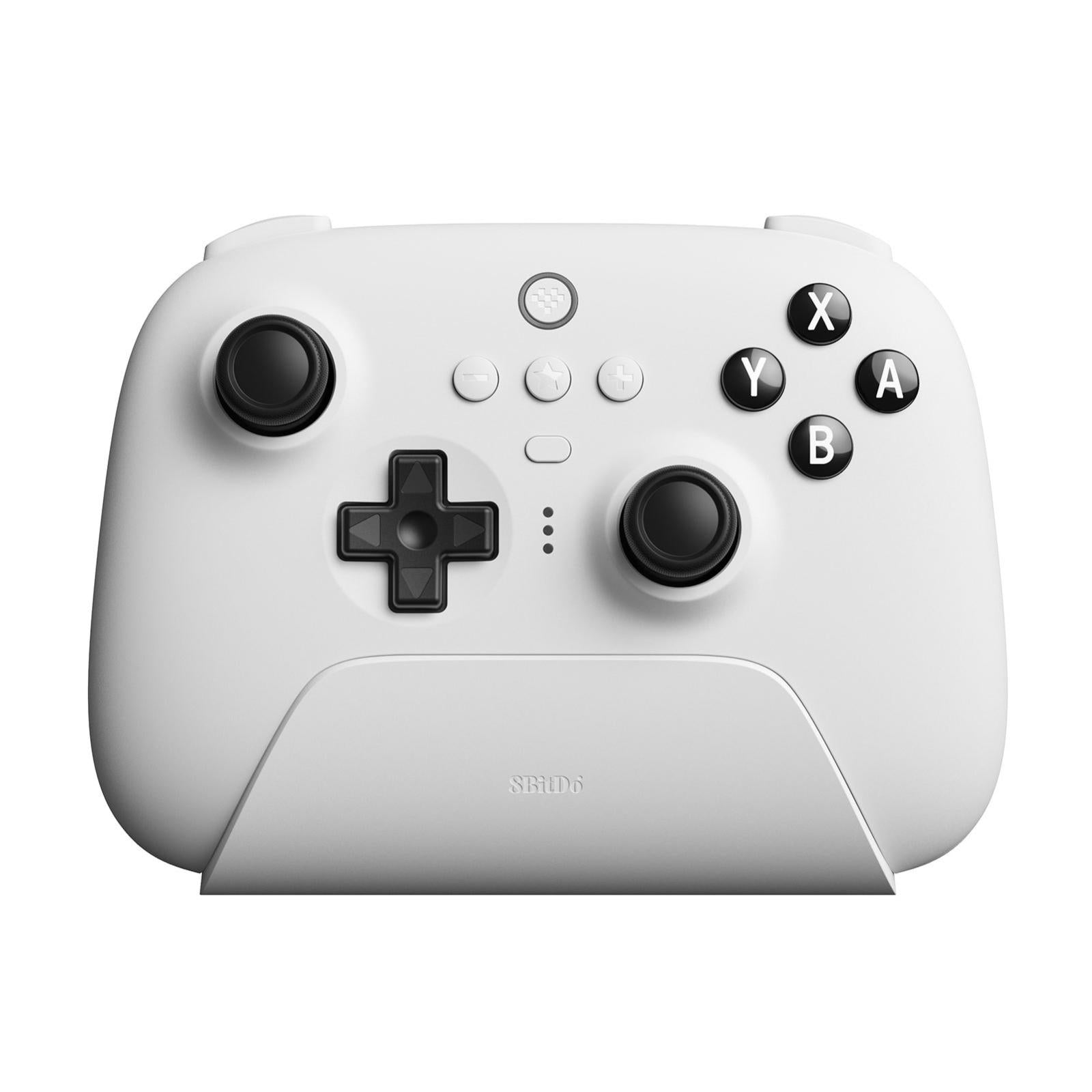 V562-A1063204060DBT-202505201332-00 Wireless Gaming Controller for Switch / Pc - Tooth Design - White - Image 1