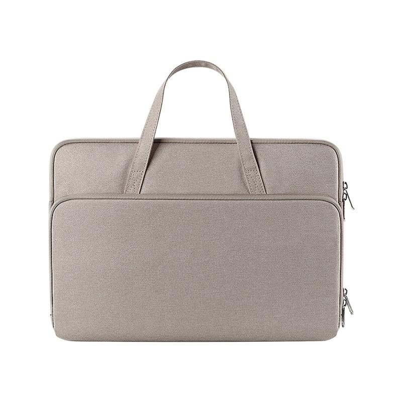V562-A1065042060DBT-202502282215-00 13.3 Inch Waterproof Laptop Bag - Durable and Stylish - Khaki - Image 1