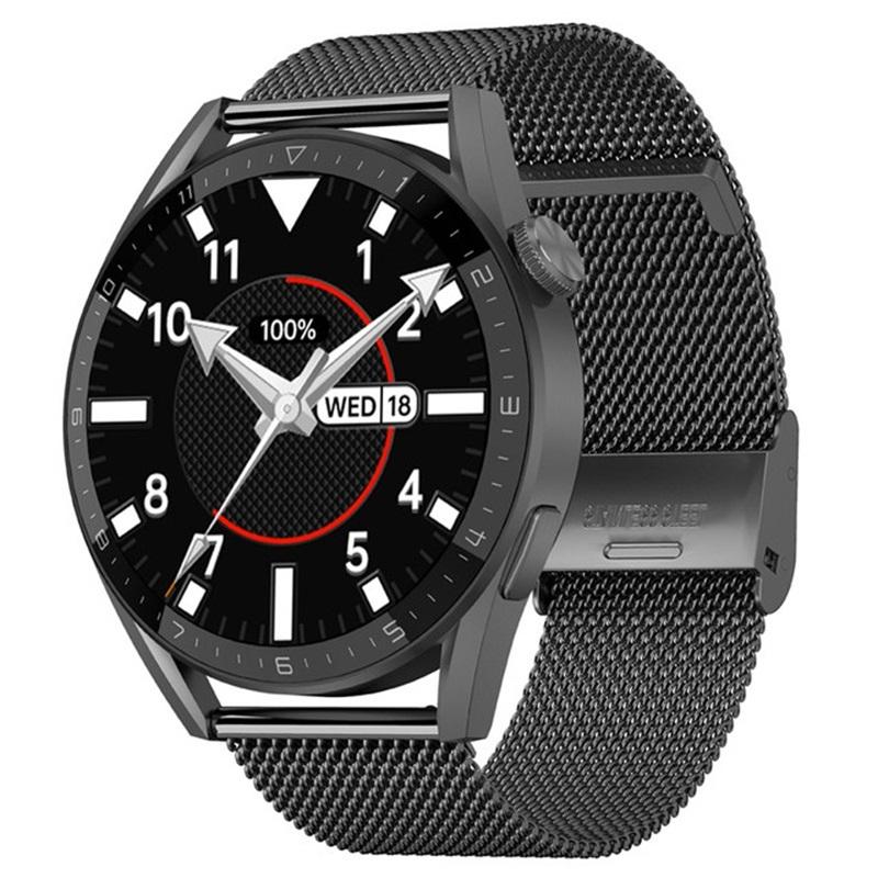 V562-A107127100AYS-202504252141-00 Smart Steel Watch With Colour Screen - Black - Image 1
