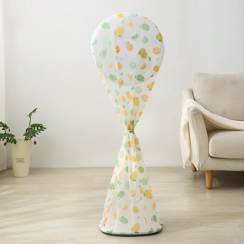 V562-A1072372060DBT-202503031725-00 60x148cm Long All Round 3d Fan Dust Cover - Colourful Fruits - Image 1