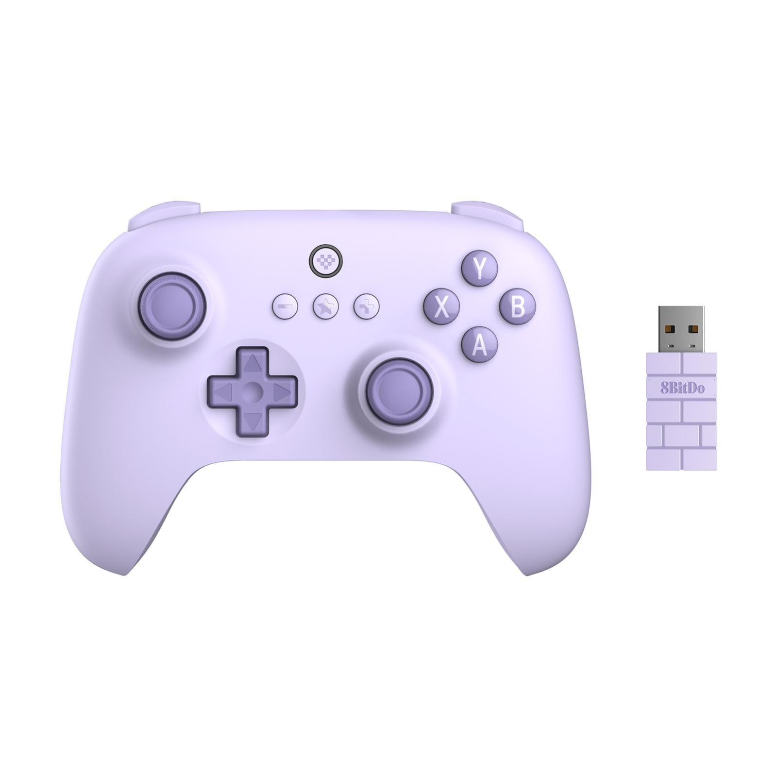 V562-A1075204060DBT-202505201331-00 Wireless 2.4g Controller for Pc Windows Steam Deck Raspberry Pi Android - Youth Edition - Purple - Image 1