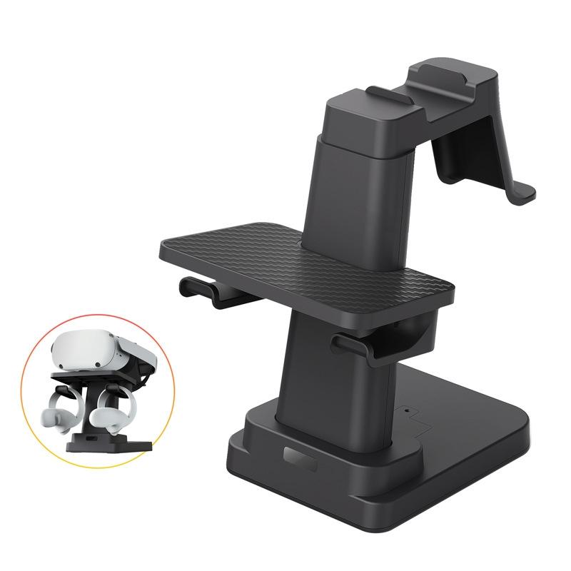 V562-A1077873060DBT-202503052026-00 Universal Vr Headset Handle Bracket - Compatible with Pico4 Meta Quest Rift s Htc - Black - Image 1