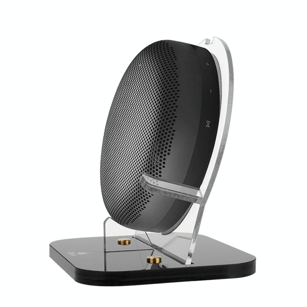 V562-A1083753060DBT-202503062135-00 Acrylic Desktop Stand for b & o Beoplay A1 / Beosound A1 2nd Speaker - Black - Image 1