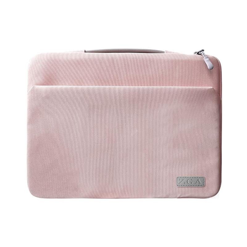 V562-A109163600ADE-202502282140-00 14 Inch Waterproof Laptop Handbag In Bg-01 Design - Pink - 14 Inch - Image 1