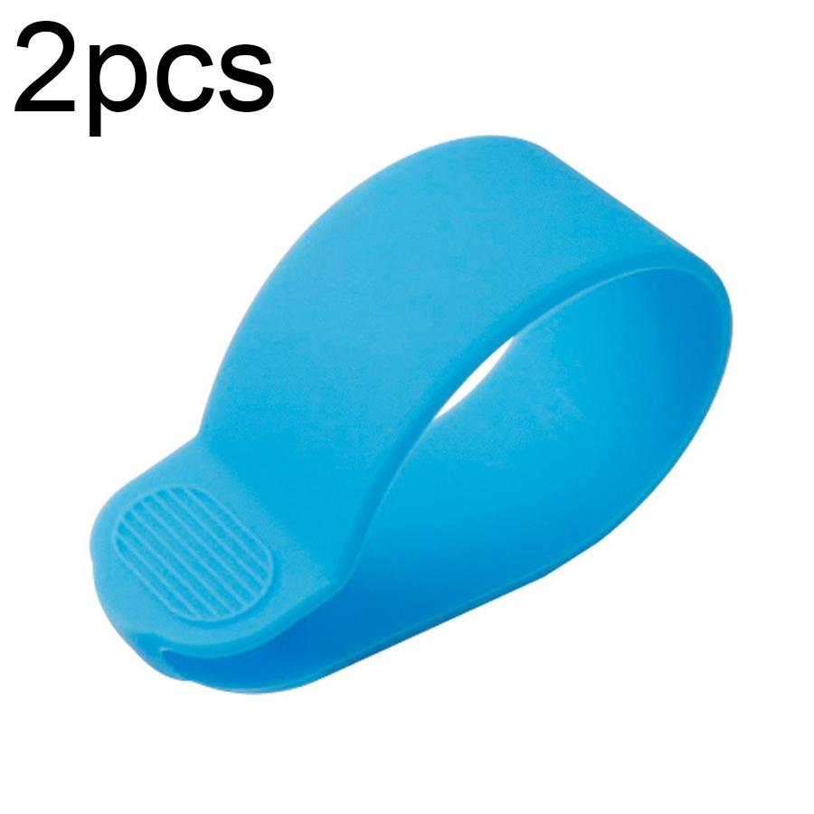 V562-A1098753060DBT-202505291140-00 2pcs Silicone Scooter Accelerator Dial Cover for Xiaomi M365 / 1s / Pro / Max G30 / Es2 - Blue - Image 1