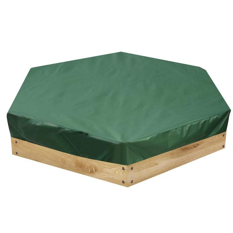 V562-A2071274850DBT-202503031941-00 Hexagonal Bunker Toy Cover - 180x150cm - Uv Dust and Waterproof - Green - Image 1