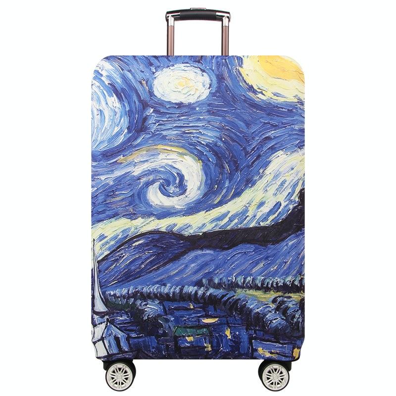 V562-A2091692060DBT-202502281711-00 Wear-resistant Dust-proof Luggage Compartment Protective Cover - Size m - Starry Sky - Image 1
