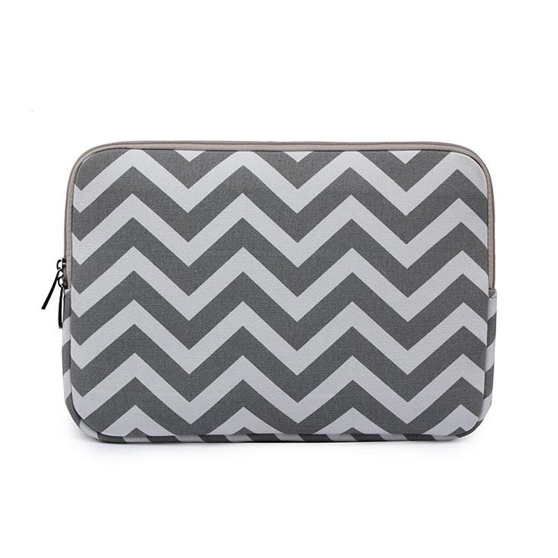 V562-A3050375950DBT-202504022036-00 12 Wavy Pattern Notebook Liner Bag - Wavy Design - Gray - Image 1
