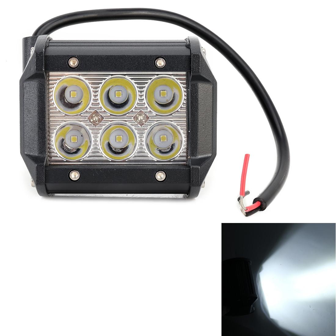 V562-B0250-SMC-S-202503051952-00 18W Cree 6 Led White Light Condenser Engineering Lamp / Waterproof Ip67 Suvs Light Dc 10 - 30V Black - Image 1