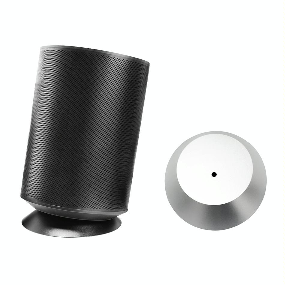 V562-B100852600ADE-202503052025-00 Universal Desktop Bracket for Sonos Era 100 Smart Bluetooth Speaker - Silver - Image 1