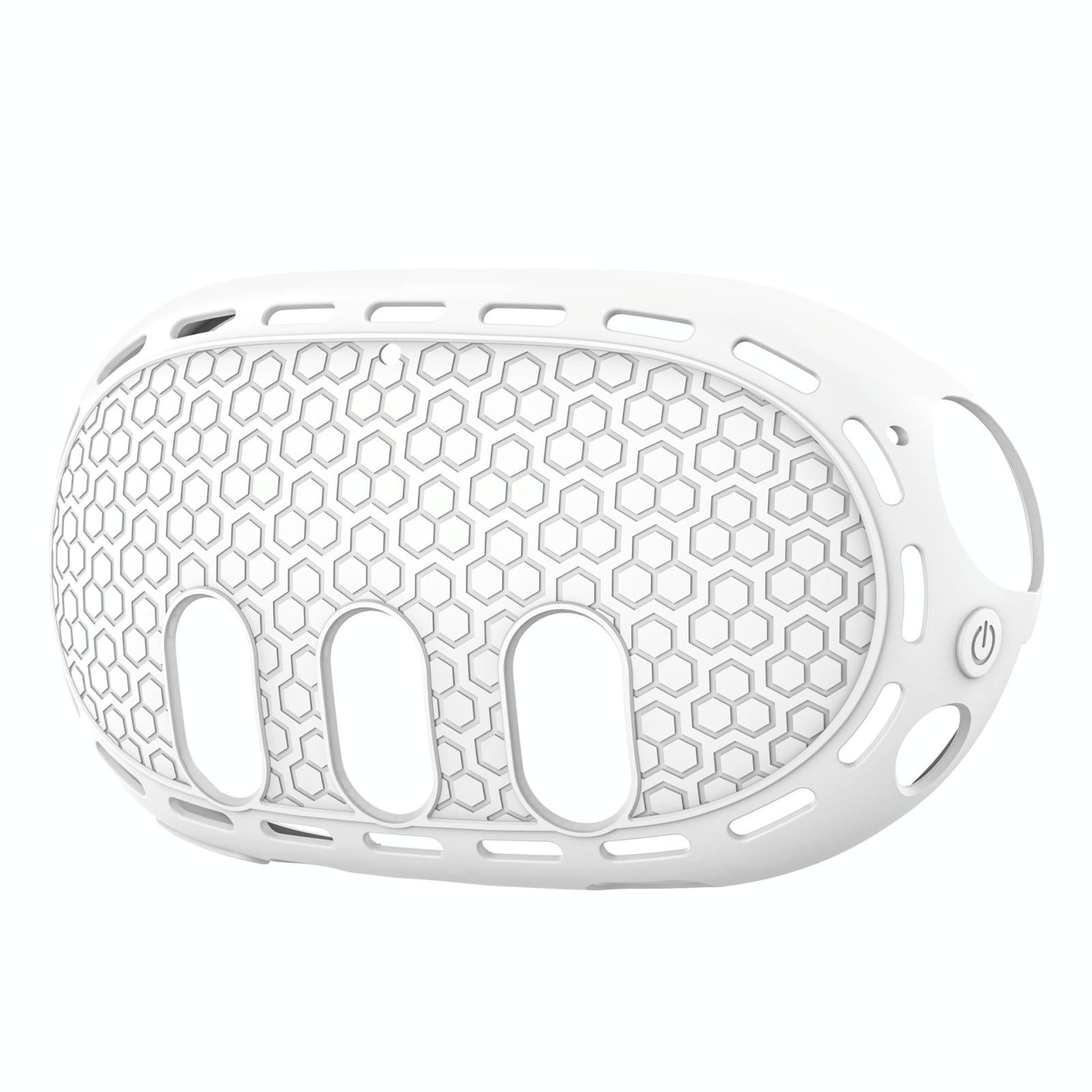 V562-B1012114060DBT-202503052040-00 Silicone Vr Host Case for Meta Quest 3 - Fits All Sizes - White - Image 1