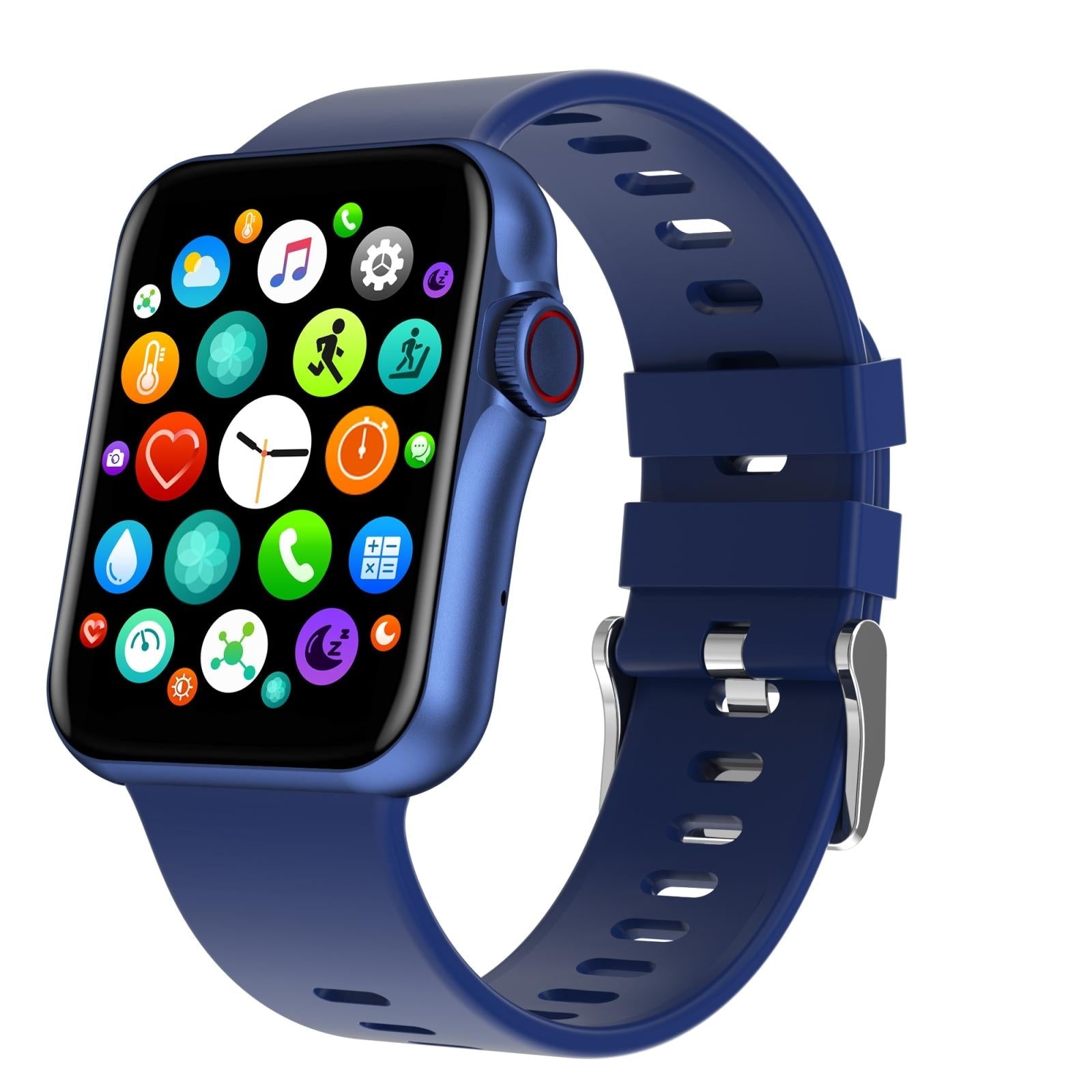 V562-B101252100ADE-202504251922-00 1.6 Inch Waterproof Smart Watch With Ips Colour Screen Sport Sleep Heart Rate Monitoring - Blue - Image 1