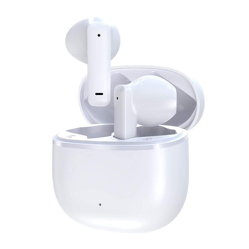 V562-B1032484060DBT-202505221951-00 Wireless Bluetooth Earphones with Hd Noise Reduction for Gaming and Sports - White - Image 1