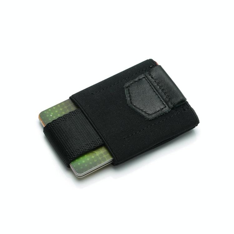 V562-B104447490DBT-202503280237-00 Leather Credit Card Holder For Men & Women Black - Image 1