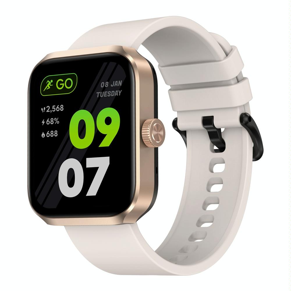 V562-B104518600ADE-202504251917-00 Stylish 1.78 Inch Gps Smart Watch With Bluetooth Calling Heart Rate & Blood Oxygen - White - Image 1