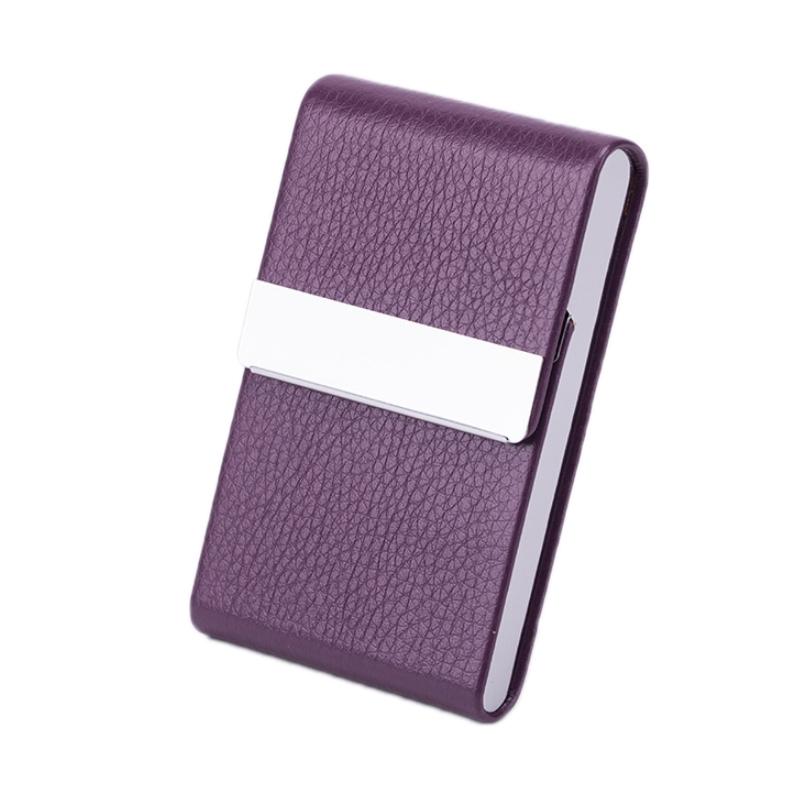 V562-B1069912750DBT-202503281937-00 Business Card Case For Advertising Fits Most Cards - Purple - Image 1