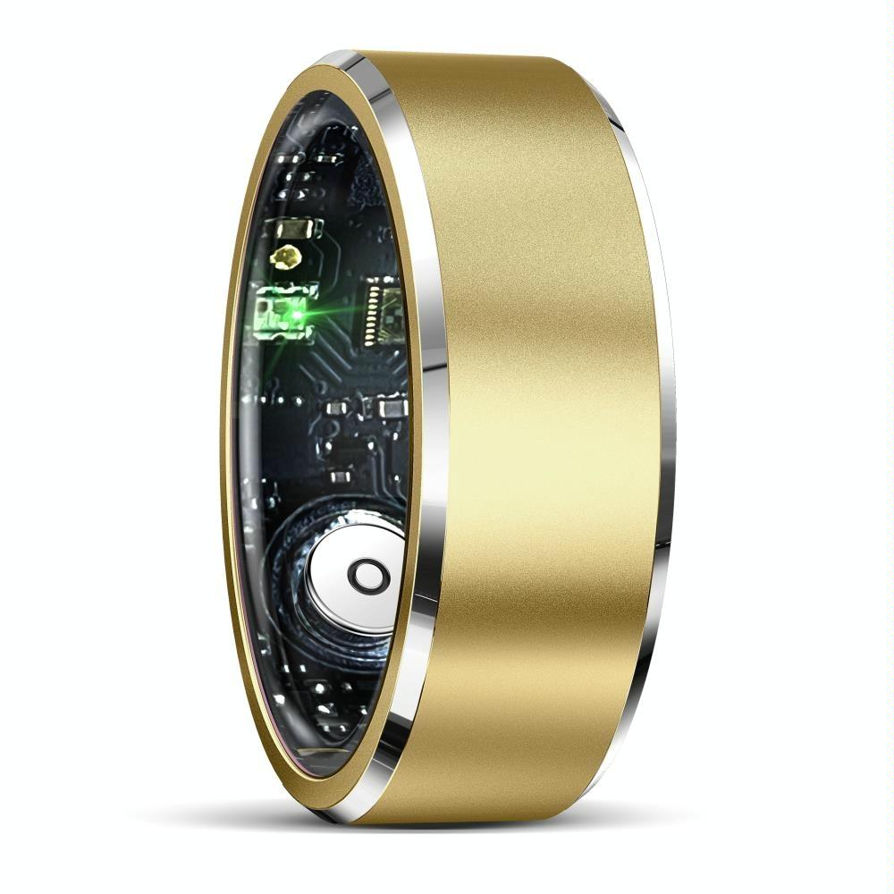 V562-B107896200AYS-202504281831-00 Smart Ring For Health Monitoring & Multiple Sports Modes - Size 10 - Gold - Image 1
